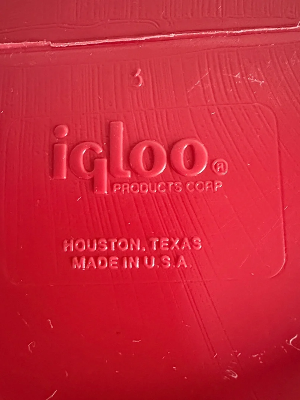 Vintage Igloo Elite 1/2 Gallon Insulated Water Jug Red & White. Pre-Owned - Picture 16 of 16